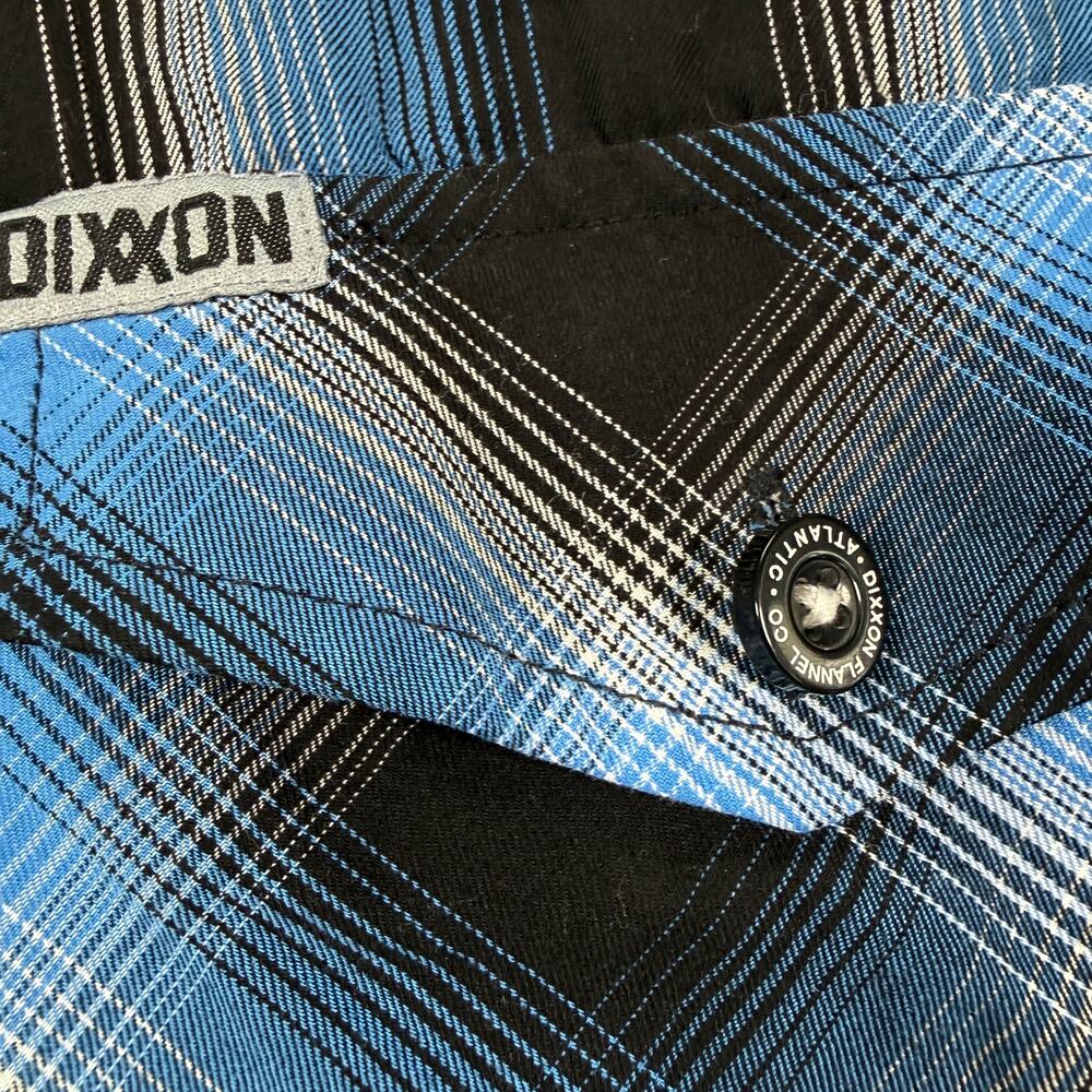 Dixxon Flannel Co Auto Angio Plaid Shirt Mens 2XL Short Sleeve Bamboo Blend - Picture 5 of 11